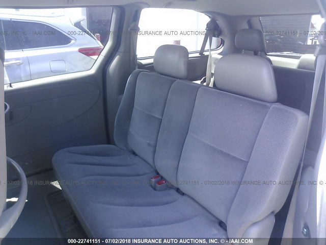 1D4GP24333B182363 - 2003 DODGE GRAND CARAVAN SE GRAY photo 8