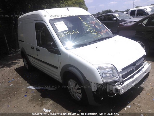 NM0LS7ANXDT163685 - 2013 FORD TRANSIT CONNECT XL WHITE photo 1