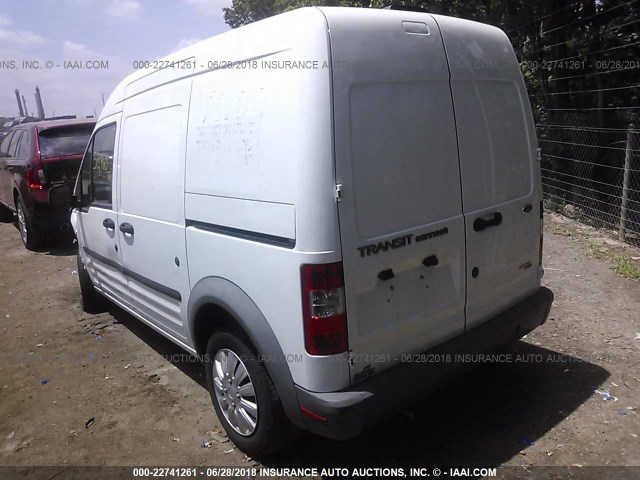 NM0LS7ANXDT163685 - 2013 FORD TRANSIT CONNECT XL WHITE photo 3