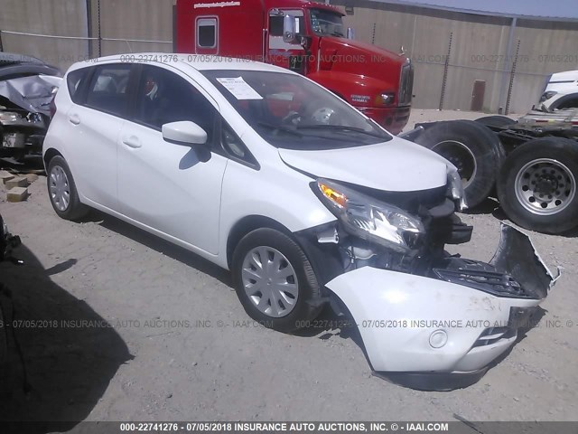 3N1CE2CP6GL390170 - 2016 NISSAN VERSA NOTE S/S PLUS/SV/SL/SR WHITE photo 1
