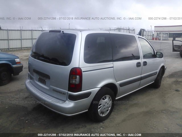 1GNDU23E53D224278 - 2003 CHEVROLET VENTURE ECONOMY SILVER photo 4