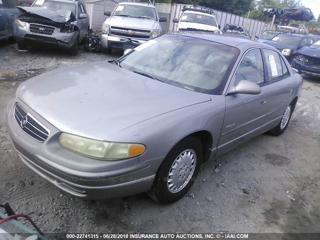 2G4WB52K5V1452128 - 1997 BUICK REGAL LS SILVER photo 2