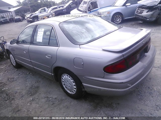 2G4WB52K5V1452128 - 1997 BUICK REGAL LS SILVER photo 3