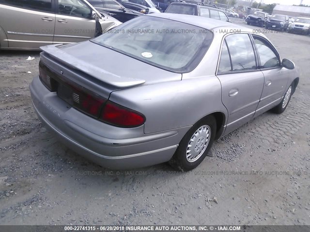 2G4WB52K5V1452128 - 1997 BUICK REGAL LS SILVER photo 4