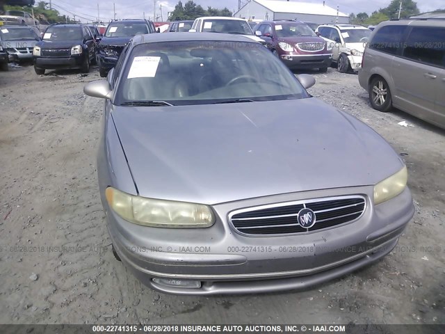 2G4WB52K5V1452128 - 1997 BUICK REGAL LS SILVER photo 6