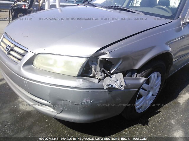 4T1BG22K9YU665431 - 2000 TOYOTA CAMRY CE/LE/XLE 锡色 照片 6