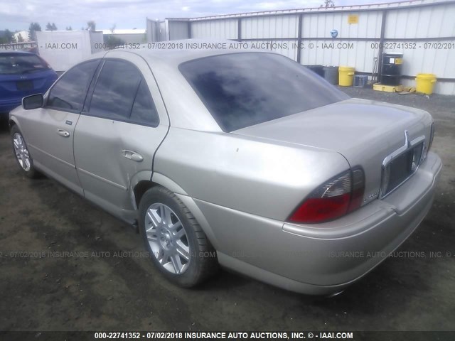 1LNHM87A64Y611173 - 2004 LINCOLN LS 金色 照片 3