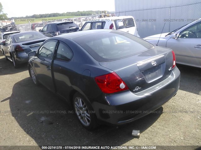 JTKDE177770188627 - 2007 TOYOTA SCION TC 深蓝色 照片 3