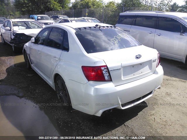 JF1GV7E69DG002208 - 2013 SUBARU IMPREZA WRX WHITE photo 3