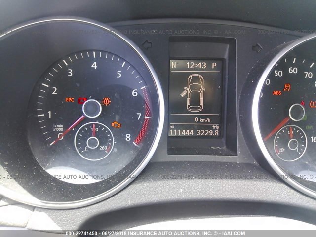 WVWDB7AJ9DW118918 - 2013 VOLKSWAGEN GOLF WHITE photo 7