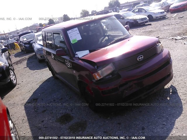 JTLKT324464095007 - 2006 TOYOTA SCION XB მუქწითელი ფოტო 1