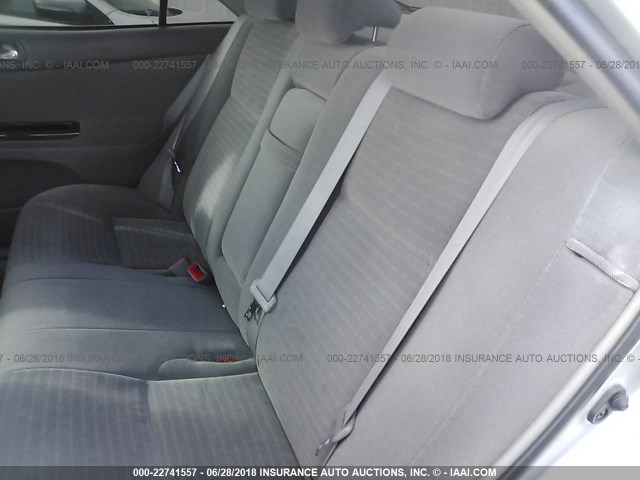 4T1BE32K15U054705 - 2005 TOYOTA CAMRY LE/XLE/SE 银色 照片 8