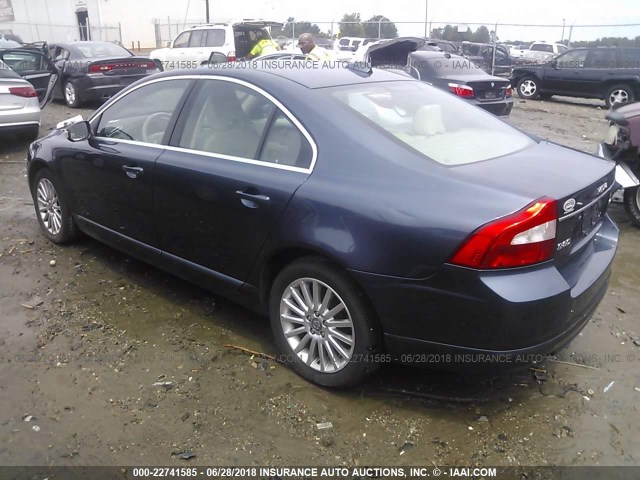 YV1AS982371041875 - 2007 VOLVO S80 3.2 BLUE photo 3