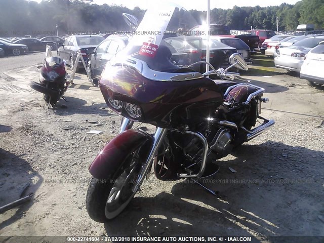 1HD1FSW106Y618751 - 2006 HARLEY-DAVIDSON FLTRI BURGUNDY photo 2