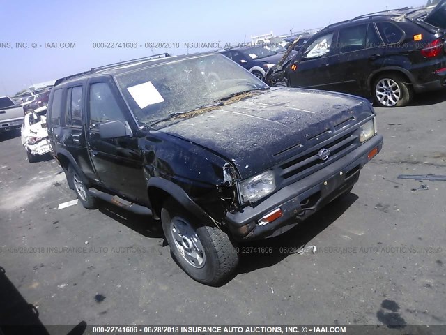 JN8HD17Y1NW005886 - 1992 NISSAN PATHFINDER XE/SE BLACK photo 1