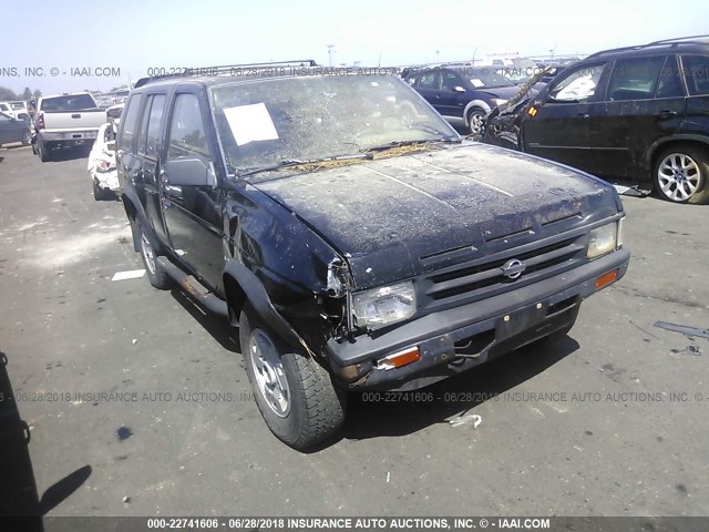 JN8HD17Y1NW005886 - 1992 NISSAN PATHFINDER XE/SE BLACK photo 6