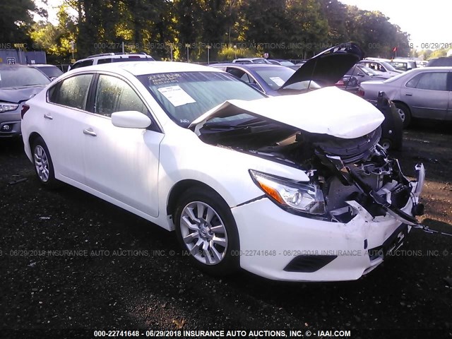 1N4AL3AP6GN306728 - 2016 NISSAN ALTIMA 2.5/S/SV/SL/SR WHITE photo 1