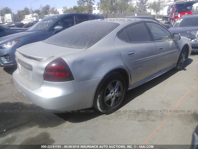 2G2WP552971143366 - 2007 PONTIAC GRAND PRIX SILVER photo 4
