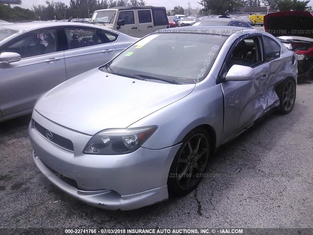 JTKDE177X60102418 - 2006 TOYOTA SCION TC 银色 照片 2