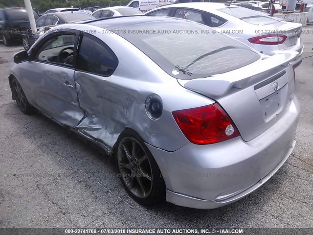 JTKDE177X60102418 - 2006 TOYOTA SCION TC 银色 照片 6