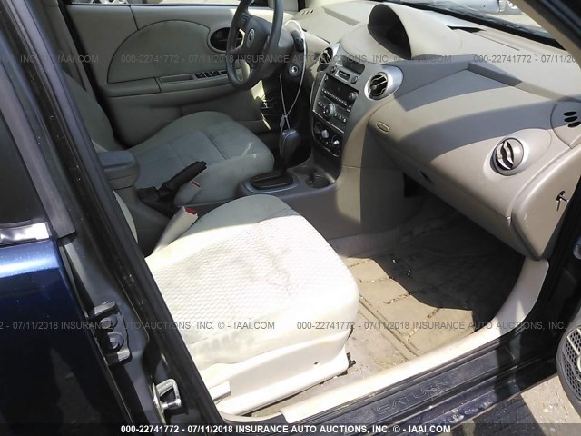 1G8AJ55F97Z179702 - 2007 SATURN ION LEVEL 2 BLUE photo 5