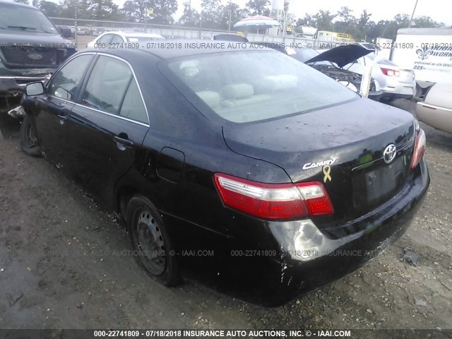 4T1BE46K87U089972 - 2007 TOYOTA CAMRY NEW GENERAT CE/LE/XLE/SE BLACK photo 3