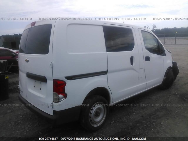 3N63M0YN5FK694720 - 2015 CHEVROLET CITY EXPRESS LS 白色 照片 4