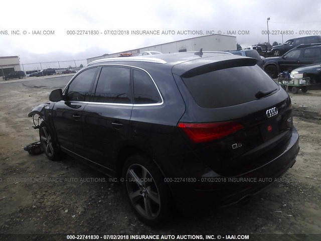 WA1WGAFP5DA034560 - 2013 AUDI Q5 PRESTIGE BLUE photo 3