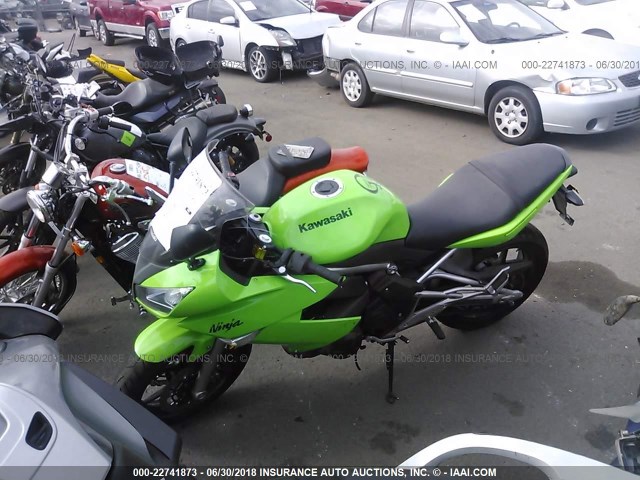 JKAEXEC129DA32700 - 2009 KAWASAKI EX650 C 绿色 照片 2