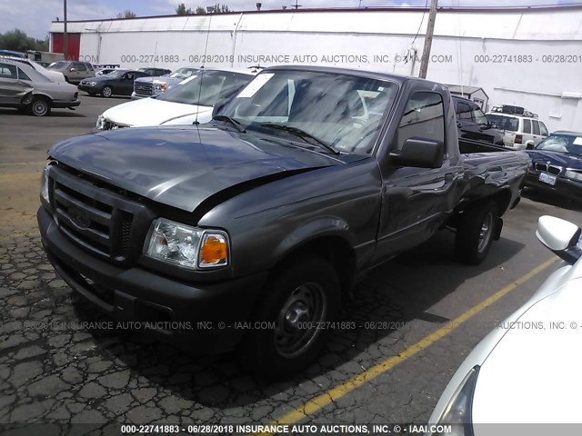 4F4YR12D36PM01290 - 2006 MAZDA B2300 GRAY photo 2