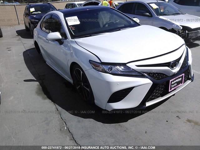 4T1BZ1HKXJU003052 - 2018 TOYOTA CAMRY XSE/XLE Ağ foto 1