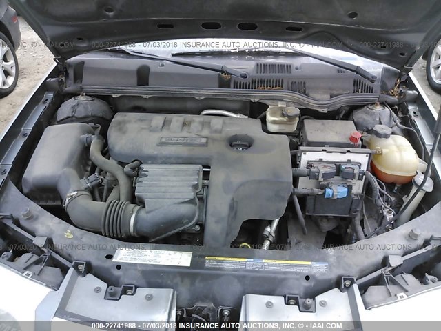 1G8AJ55F46Z145584 - 2006 SATURN ION LEVEL 2 GRAY photo 10