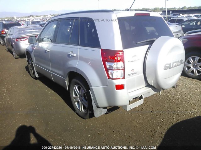 JS3TD947174200659 - 2007 SUZUKI GRAND VITARA LUXURY SILVER photo 3