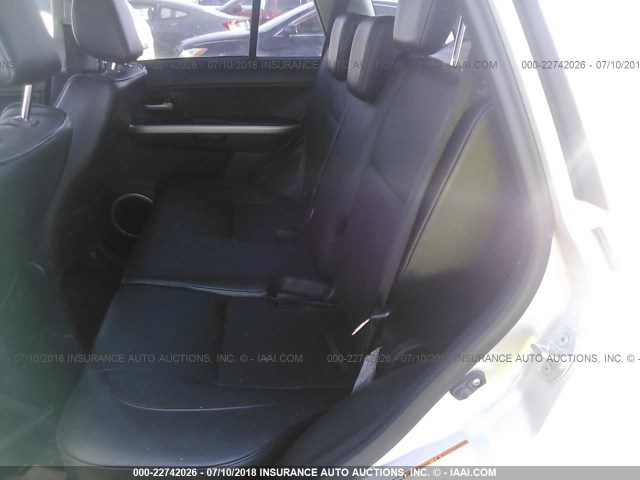 JS3TD947174200659 - 2007 SUZUKI GRAND VITARA LUXURY SILVER photo 8