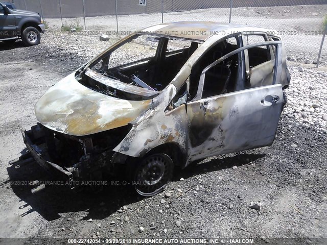 3N1CE2CP8GL381406 - 2016 NISSAN VERSA NOTE S/S PLUS/SV/SL/SR BLACK photo 2