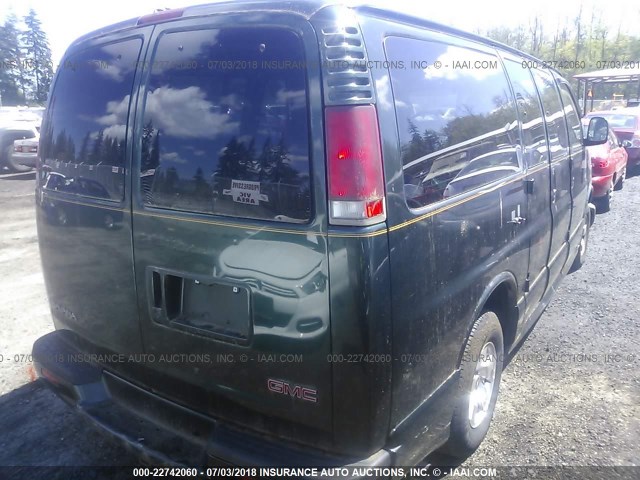 1GKFG65RX11227454 - 2001 GMC SAVANA G1500 LUXURY GREEN photo 4