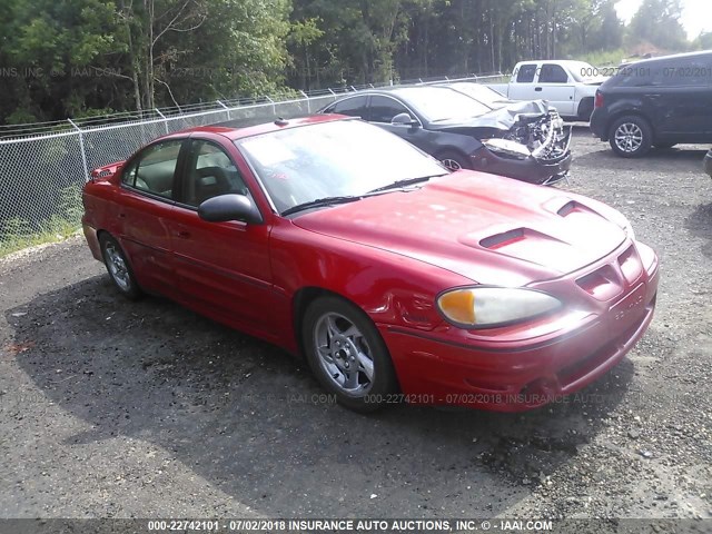 1G2NV52EX3C225207 - 2003 PONTIAC GRAND AM GT1 RED photo 1