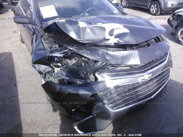 1G1ZB5ST0HF136894 - 2017 CHEVROLET MALIBU LS ნაცრისფერი ფოტო 6