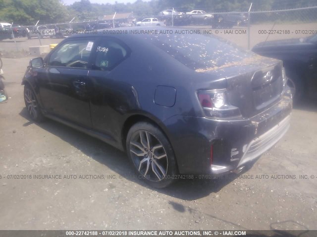 JTKJF5C78F3088840 - 2015 TOYOTA SCION TC 黑色 照片 3