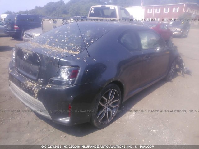 JTKJF5C78F3088840 - 2015 TOYOTA SCION TC 黑色 照片 4
