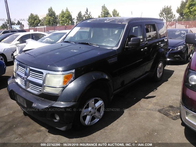 1D8GT58K98W127686 - 2008 DODGE NITRO SLT BLACK photo 2