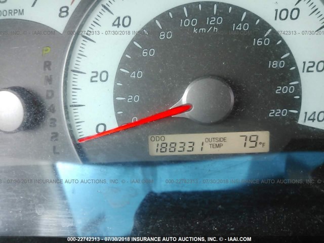 4T1BE46K68U214209 - 2008 TOYOTA CAMRY CE/LE/XLE/SE BLACK photo 7