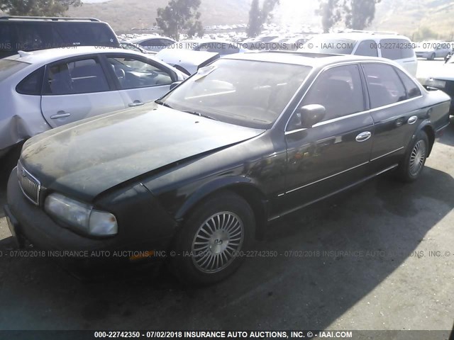 JNKNG01D4TM400481 - 1996 INFINITI Q45 GREEN photo 2