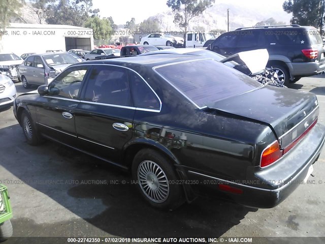 JNKNG01D4TM400481 - 1996 INFINITI Q45 GREEN photo 3