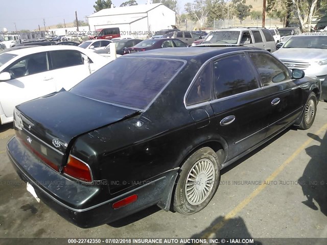 JNKNG01D4TM400481 - 1996 INFINITI Q45 GREEN photo 4