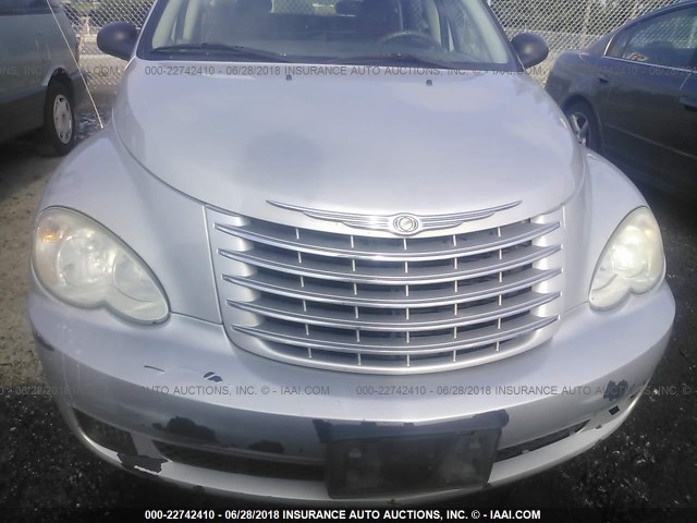 3A4FY58B16T346893 - 2006 CHRYSLER PT CRUISER TOURING SILVER photo 6