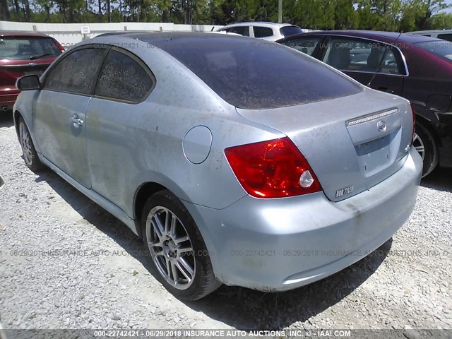JTKDE177450041615 - 2005 TOYOTA SCION TC 蓝色 照片 3