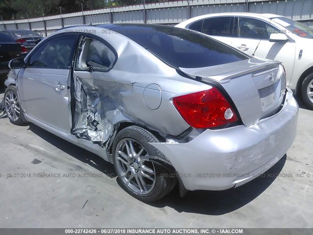 JTKDE167770157881 - 2007 TOYOTA SCION TC 银色 照片 3