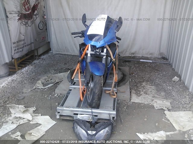 JKAZX4J198A075118 - 2008 KAWASAKI ZX600 J1 BLUE photo 5