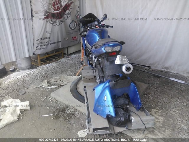 JKAZX4J198A075118 - 2008 KAWASAKI ZX600 J1 BLUE photo 6